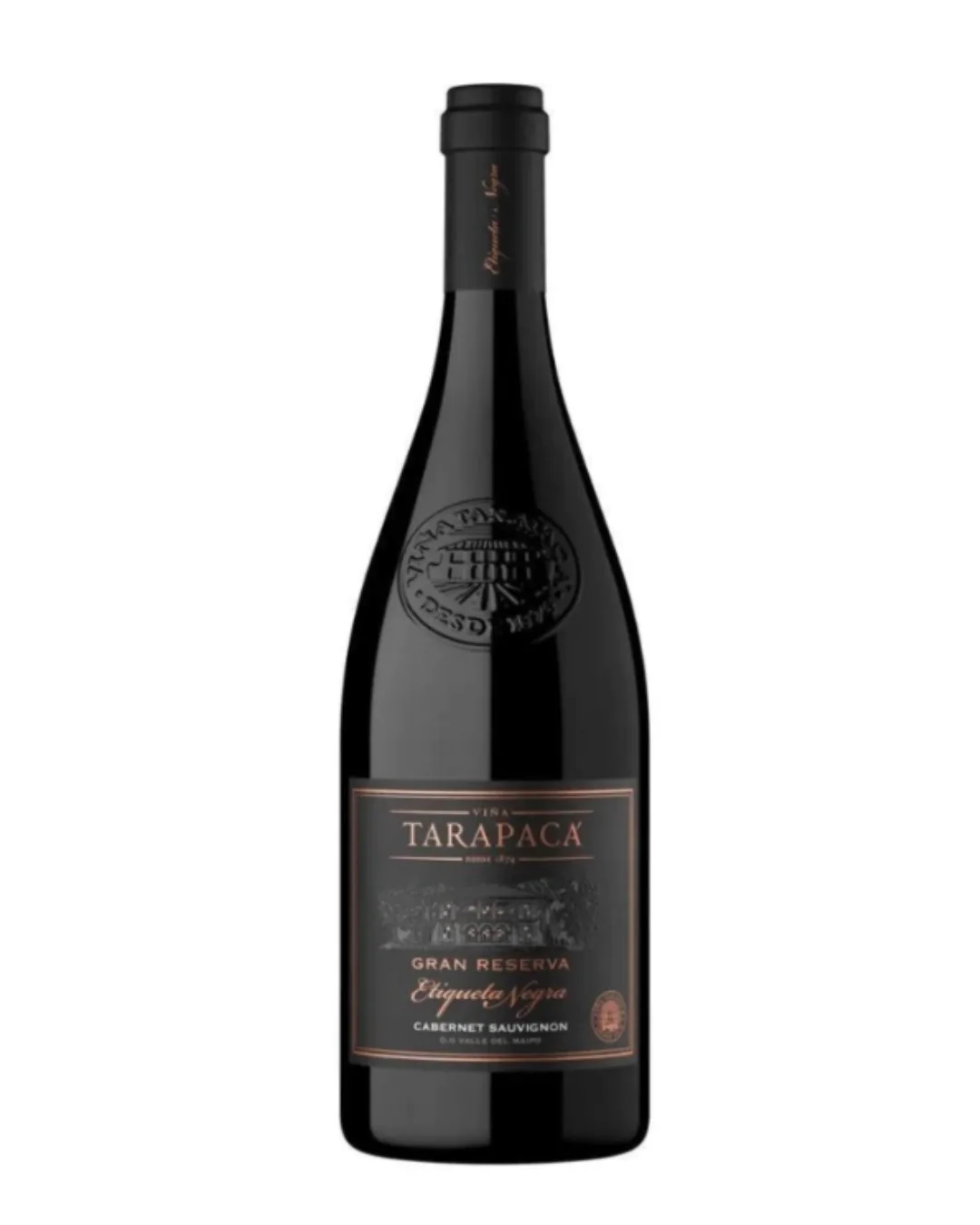 Rótulo Tarapacá Gran Reserva Etiqueta Negra, Artezannale, Bandeirantes, Juiz de Fora